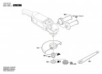 Bosch 3 603 C59 V06 Pws 20-230 J Angle Grinder 230 V / Eu Spare Parts